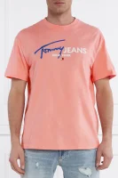 Póló | Regular Fit Tommy Jeans 	élénk piros	