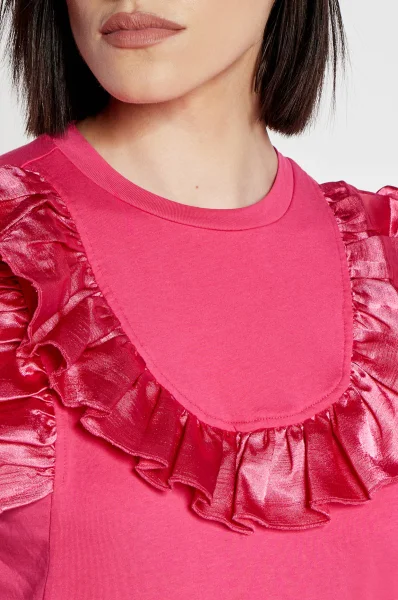 T-shirt | Regular Fit Silvian Heach ružičasta