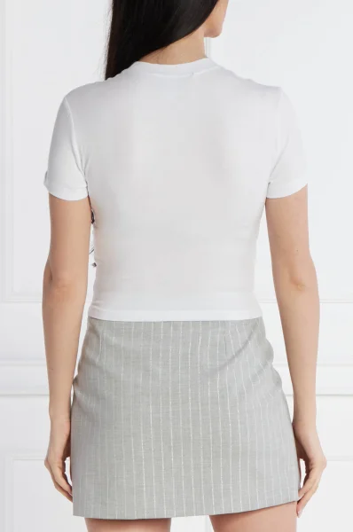 Póló | Cropped Fit Versace Jeans Couture 	fehér	